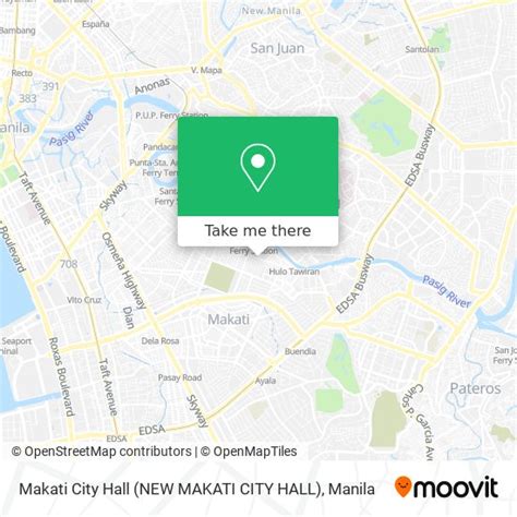 How to get to Makati City Hall (NEW MAKATI CITY HALL) by Bus .